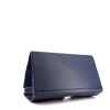 Celine Trapeze handbag in blue leather and blue suede - Detail D4 thumbnail