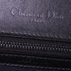 Dior Diorama shoulder bag in black glittering leather - Detail D4 thumbnail