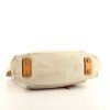Shopping bag Louis Vuitton in tela beige - Detail D4 thumbnail
