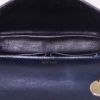 Celine Vintage bag worn on the shoulder or carried in the hand in navy blue and white bicolor leather - Detail D2 thumbnail