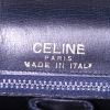 Celine Vintage bag worn on the shoulder or carried in the hand in navy blue and white bicolor leather - Detail D3 thumbnail