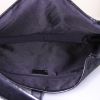 Gucci Jackie handbag in black monogram canvas and black leather - Detail D2 thumbnail