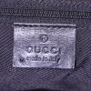 Gucci Jackie handbag in black monogram canvas and black leather - Detail D3 thumbnail