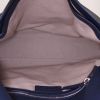 Borsa a tracolla Givenchy Pandora modello medio in pelle blu - Detail D2 thumbnail