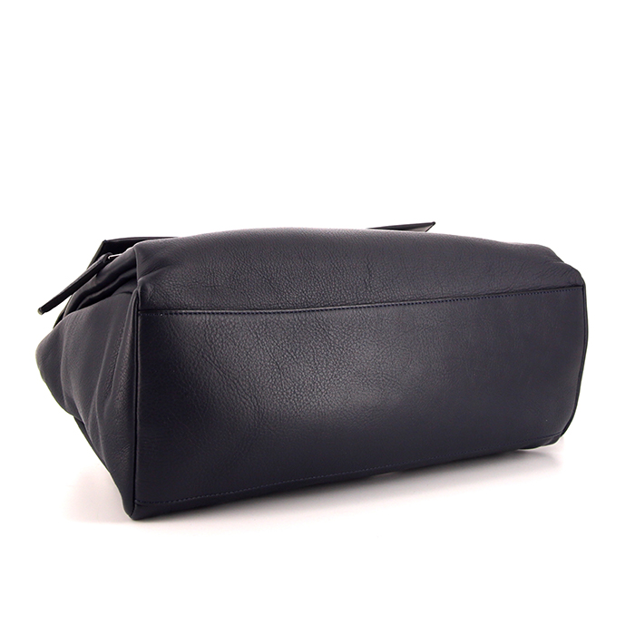 Borsa a tracolla Givenchy Pandora modello medio in pelle blu - Detail D4