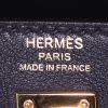 Bolso de mano Hermes Kelly 25 cm en cuero swift negro - Detail D4 thumbnail