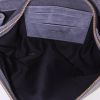 Jerome Dreyfuss Igor shoulder bag in grey suede - Detail D3 thumbnail
