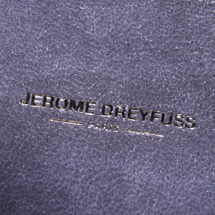 Borsa a tracolla Jerome Dreyfuss Igor in camoscio grigio - Detail D4