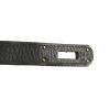 Hermes Birkin 35 cm handbag in black Fjord leather - Detail D5 thumbnail