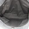 Shopping bag Chanel Grand Shopping in pelle trapuntata grigia - Detail D2 thumbnail