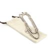 Hermès Voltige long necklace in silver - Detail D2 thumbnail