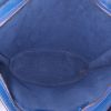 Shopping bag Louis Vuitton Saint Jacques modello piccolo in pelle Epi blu - Detail D2 thumbnail