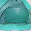 Yves Saint Laurent Chyc handbag in green leather - Detail D2 thumbnail