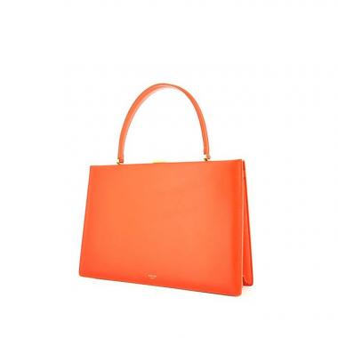 Borsa Celine in pelle arancione