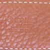 Cintura Hermès Ceinture H in pelle box nera - Detail D1 thumbnail