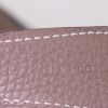 Hermès Ceinture H belt in black box leather - Detail D2 thumbnail