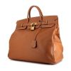 Bolsa de viaje Hermes Haut à Courroies - Travel Bag en cuero epsom color oro - 00pp thumbnail