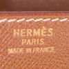 Bolsa de viaje Hermes Haut à Courroies - Travel Bag en cuero epsom color oro - Detail D3 thumbnail