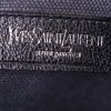 Borsa Yves Saint Laurent Mombasa in tela denim grigio antracite - Detail D3 thumbnail