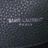 Bolso de mano Saint Laurent Sac de jour souple modelo pequeño en cuero granulado verde - Detail D3 thumbnail