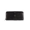 Saint Laurent wallet in black leather - 360 thumbnail