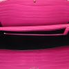Saint Laurent Chyc wallet in pink leather - Detail D2 thumbnail