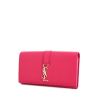 Saint Laurent wallet in pink leather - 00pp thumbnail
