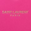 Billetera Saint Laurent en cuero rosa - Detail D3 thumbnail