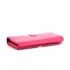 Portafogli Saint Laurent in pelle rosa - Detail D4 thumbnail
