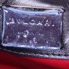 Bulgari Serpenti handbag in black leather - Detail D4 thumbnail