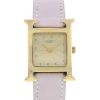 Hermes Heure H watch in gold plated Ref:  HH1.201 Circa  1990 - 00pp thumbnail