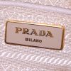 Bolso de mano Prada Lux Tote en cuero saffiano beige - Detail D3 thumbnail