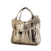 Burberry handbag in gold leather - 00pp thumbnail