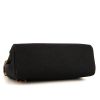 Hermes Herbag shoulder bag in black canvas and natural leather - Detail D5 thumbnail