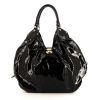 Louis Vuitton handbag in black mahina leather - 360 thumbnail