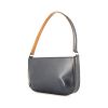 Louis Vuitton Fowler handbag in blue monogram leather - 00pp thumbnail