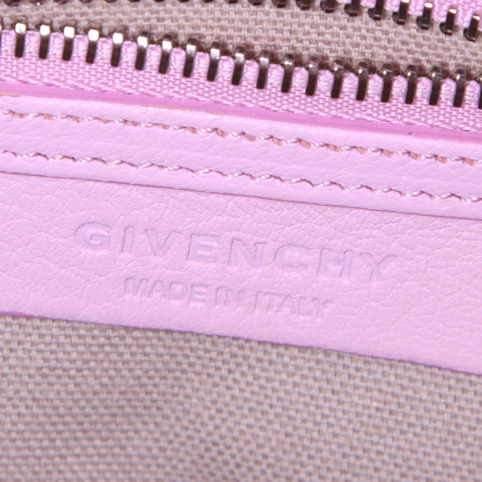 Borsa Givenchy Antigona mini in pelle rosa - Detail D4