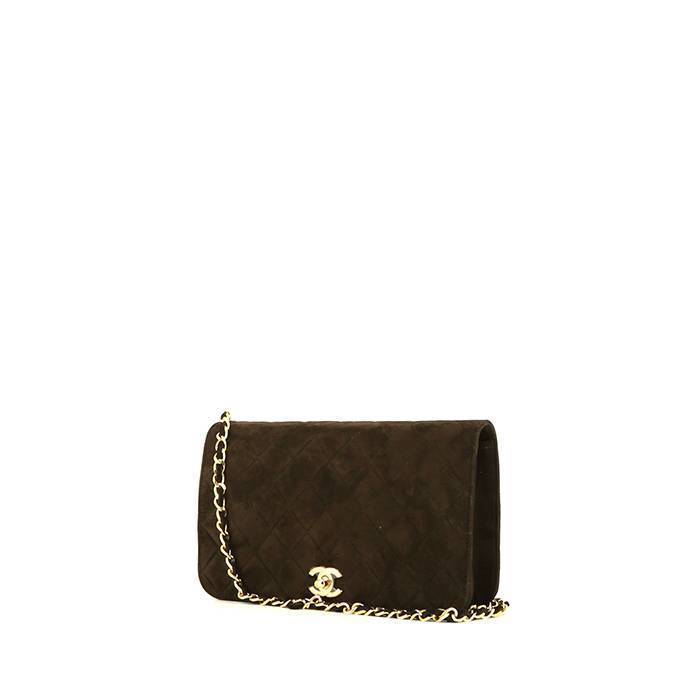 Chanel Mademoiselle Handbag 375822, Camelia Clutch Bag