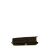 Chanel  Mademoiselle handbag  in chocolate brown quilted suede - Detail D4 thumbnail