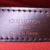 Borsa a tracolla Louis Vuitton Naviglio in tela cerata con motivo a scacchi marrone e pelle marrone - Detail D3 thumbnail