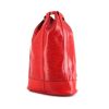 Louis Vuitton Randonnée bag in red epi leather - 00pp thumbnail