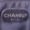 Sac cabas Chanel Grand Shopping en cuir grainé noir - Detail D3 thumbnail