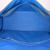 Hermes Kelly 35 cm handbag in Bleu Thalassa epsom leather - Detail D3 thumbnail