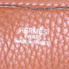 Sac bandoulière Hermes Evelyne petit modèle en cuir taurillon clémence gold - Detail D3 thumbnail