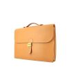 Hermès Sac à dépêches briefcase in gold epsom leather - 00pp thumbnail