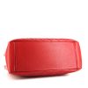 Shopping bag Chanel Grand Shopping in pelle martellata e trapuntata rossa - Detail D4 thumbnail