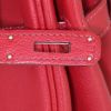 Bolso de mano Hermes Birkin 30 cm en cuero Trekking rojo Garance - Detail D4 thumbnail