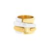 Pomellato 1990's ring in yellow gold and white gold - 00pp thumbnail