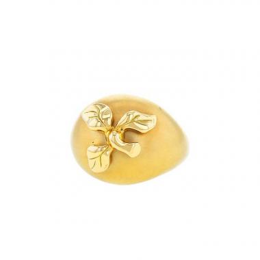 Lorenz Bäumer Gourmandise Coing ring in yellow gold
