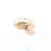Lorenz Bäumer Gourmandise ring in yellow gold and pink gold - 360 thumbnail